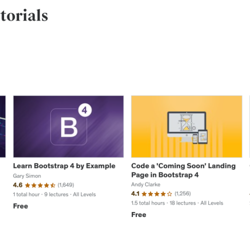 bootstrap free video tutorial online